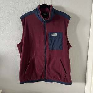 Outdoor Research Red and Navy Blue Trail Mix Vest